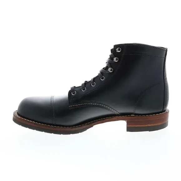 Wolverine Mens 1000 Mile Cap-Toe Classic Black Boots (NWT)