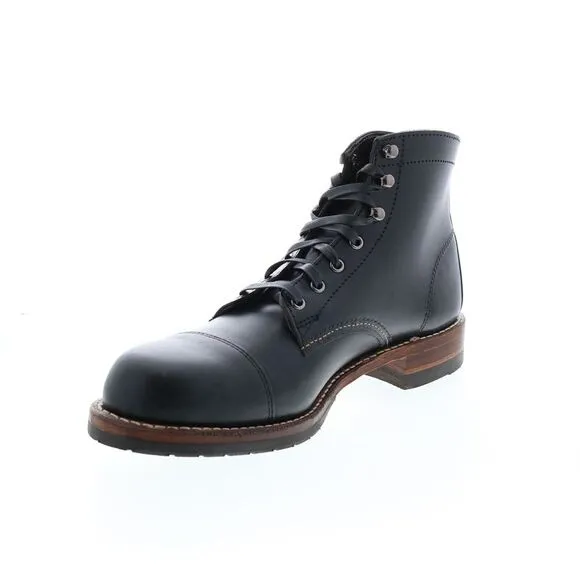 Wolverine Mens 1000 Mile Cap-Toe Classic Black Boots (NWT)