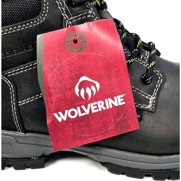 Wolverine PIPER Women's Size 8 W Waterproof Composite Toe 6&quot; Work Boots W221033