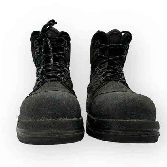 Wolverine w10613 6&quot; Composite Toe WP Work Boots Shoes Black Mens 10.5EW