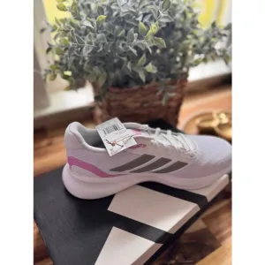 Women's Adidas Runfalcon 5 W Running Shoes Size 8 White/Pink