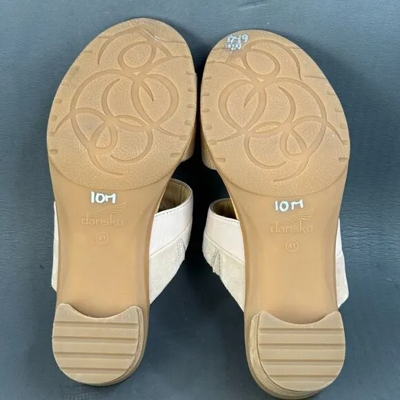 WOMEN'S Dansko Theresa slip On sandals shoes size 10.5 (41)