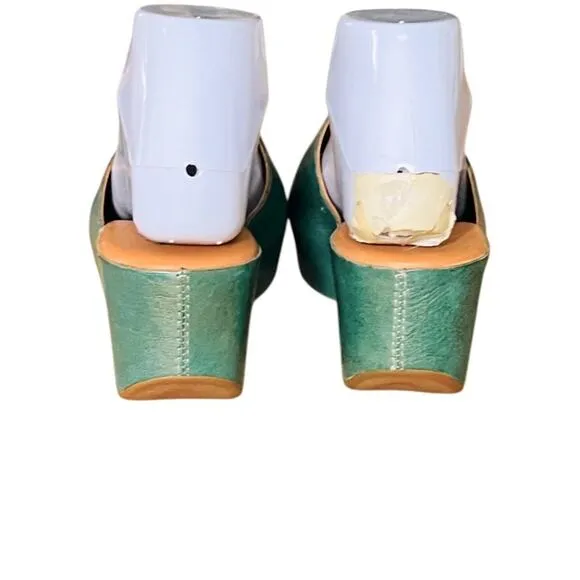 Women's Kork-Ease Greer Leather Wedge Sandals Size 7