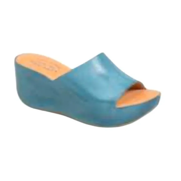 Women's Kork-Ease Greer Leather Wedge Sandals Size 7