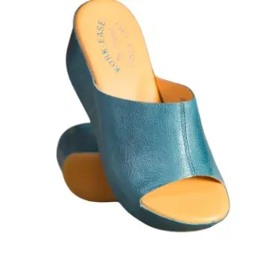 Women's Kork-Ease Greer Leather Wedge Sandals Size 7