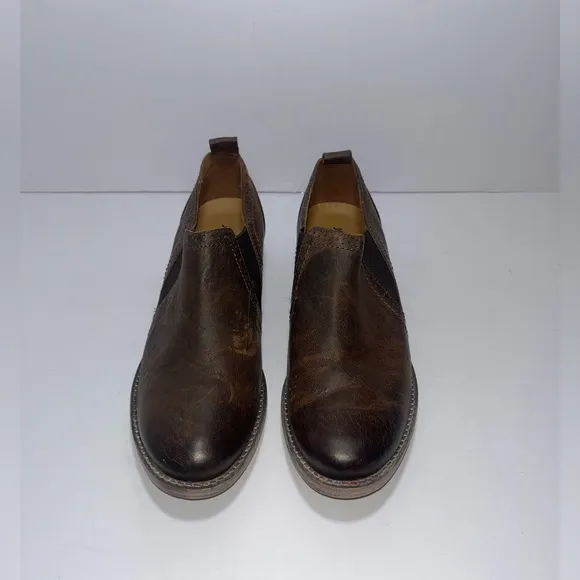 Women’s Loafers. Brown Josef Seibel Leather Slip-On Shoes