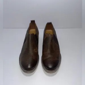 Women’s Loafers. Brown Josef Seibel Leather Slip-On Shoes