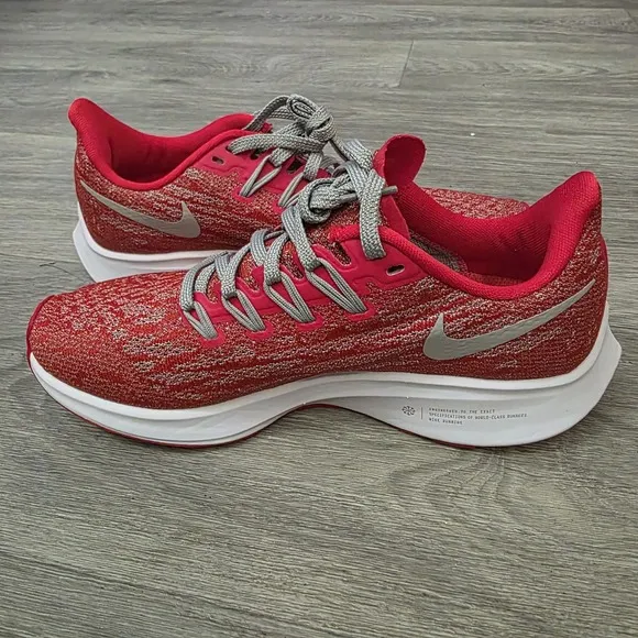 WOMEN'S NIKE AIR ZOOM PEGASUS 36 OHIO STATE CI2048 600 RUNNING SHOES SZ 5
