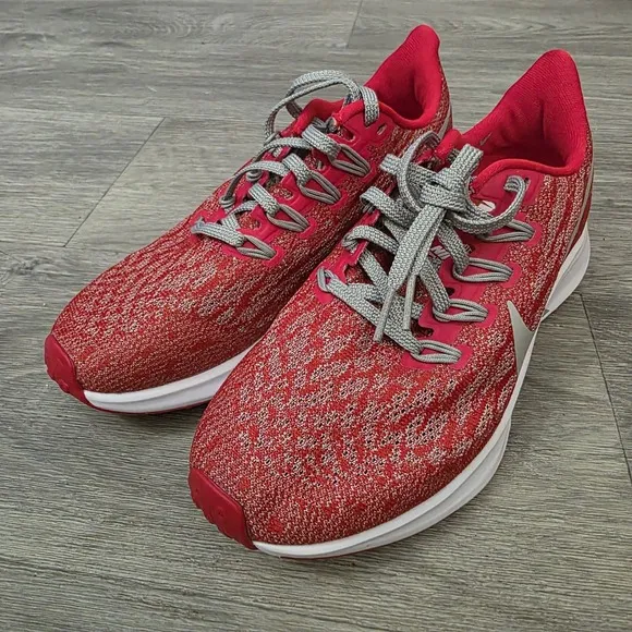 WOMEN'S NIKE AIR ZOOM PEGASUS 36 OHIO STATE CI2048 600 RUNNING SHOES SZ 5