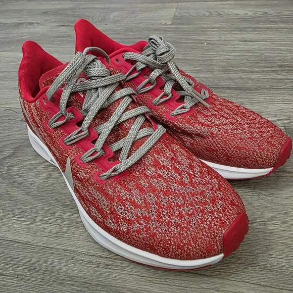 WOMEN'S NIKE AIR ZOOM PEGASUS 36 OHIO STATE CI2048 600 RUNNING SHOES SZ 5
