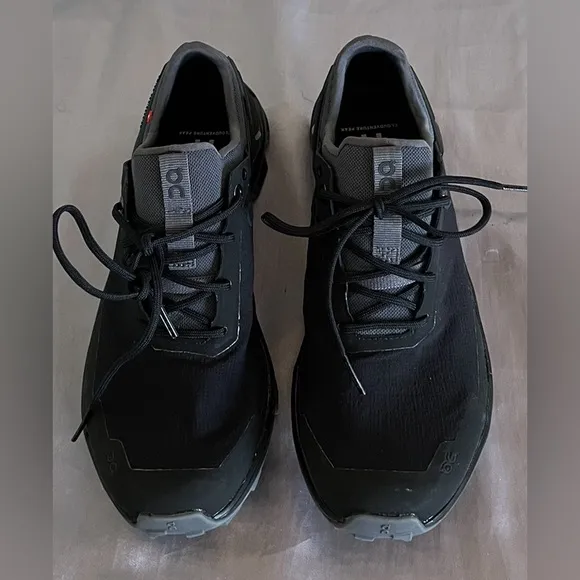 Womens On Cloudventure Peak Black Shoes Trainers Sneakers 6.5