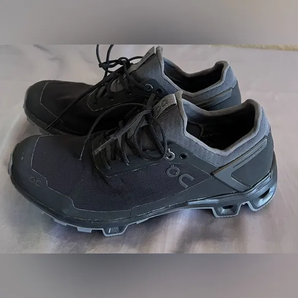 Womens On Cloudventure Peak Black Shoes Trainers Sneakers 6.5