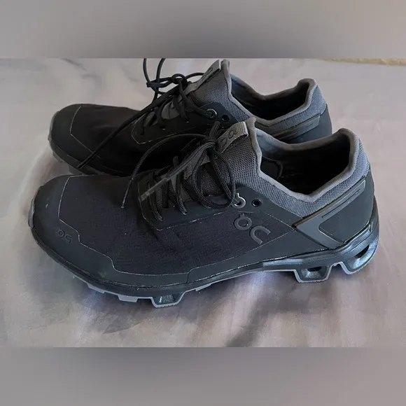 Womens On Cloudventure Peak Black Shoes Trainers Sneakers 6.5