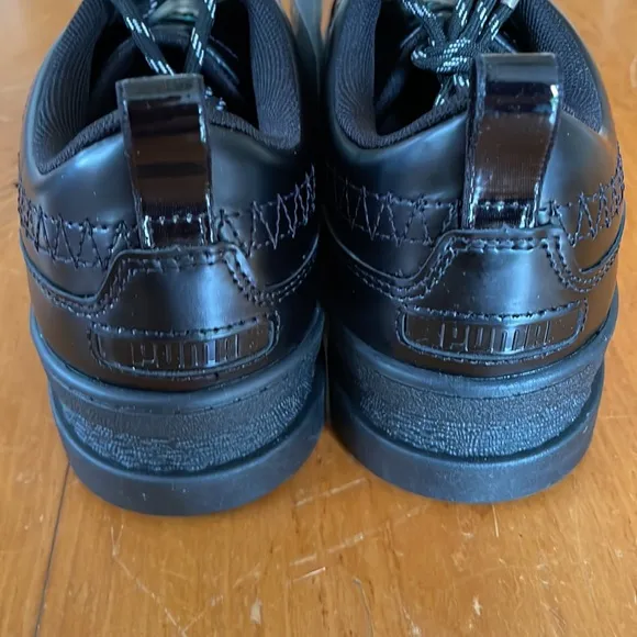 Women’s Puma Sneakers Dua Lipa Mayze Flutur Platform Black 388013-01 Size 8 NEW