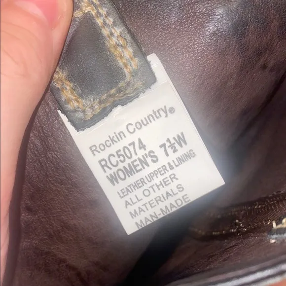 Women's Western Leather Boots