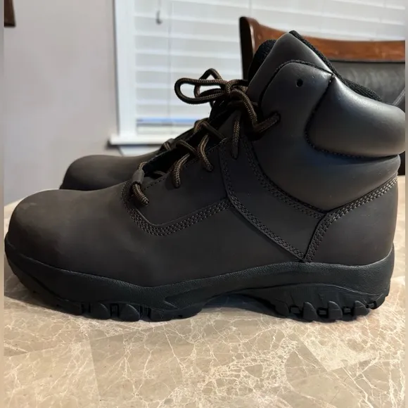 Worx by Red Wing Brown Steel Toe Boots Size 12