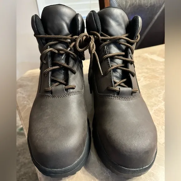 Worx by Red Wing Brown Steel Toe Boots Size 12
