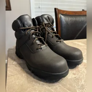 Worx by Red Wing Brown Steel Toe Boots Size 12
