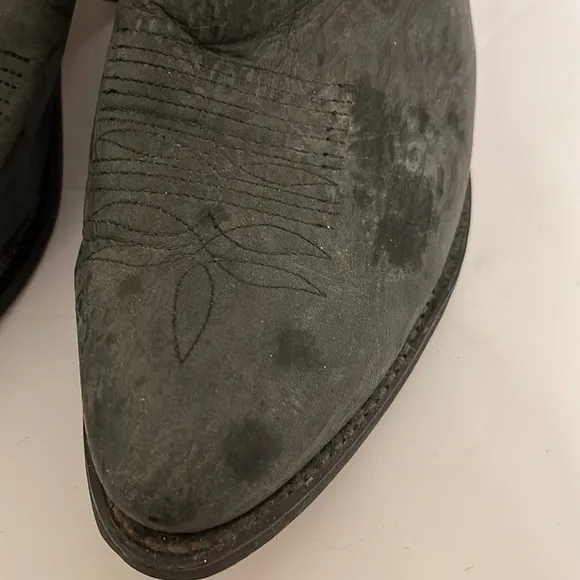 Wrangler Leather Western Cowboy Boots