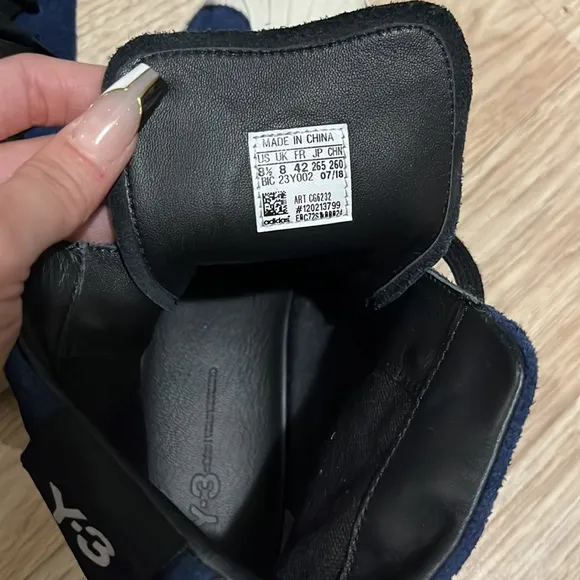Y3 Adida High Top Sneakers