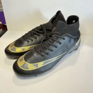 YEFDG Men Soccer Boots Size 44/‎ Us 10 Football Shoes Cleats Spike Shoes