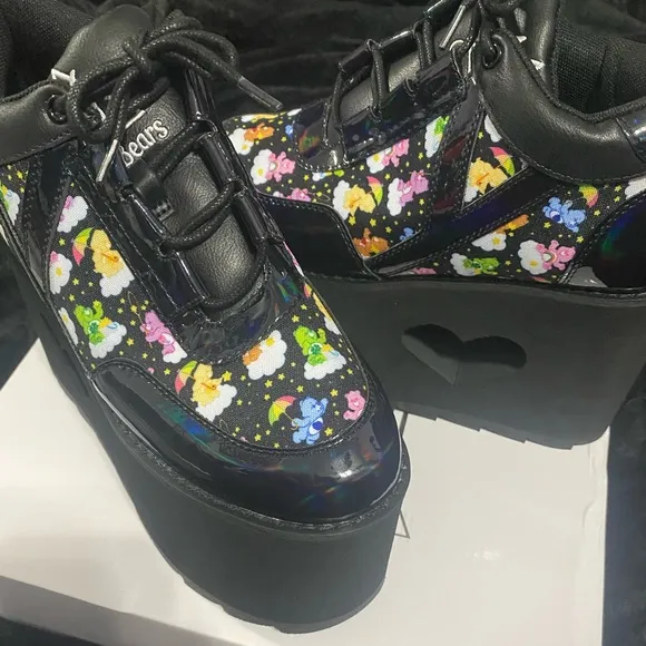 YRU x Care Bears | Qozmo Lo Care Bears Platform Sneakers