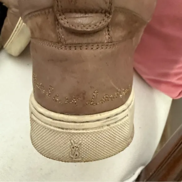 Yves Saint Laurent High-Top Sneakers size 10