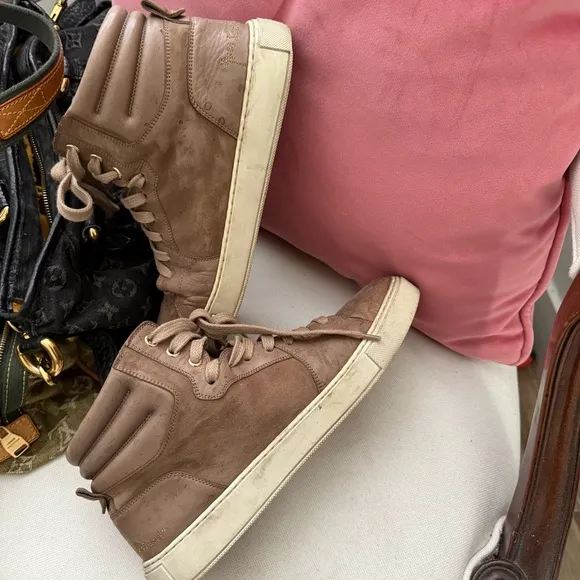 Yves Saint Laurent High-Top Sneakers size 10