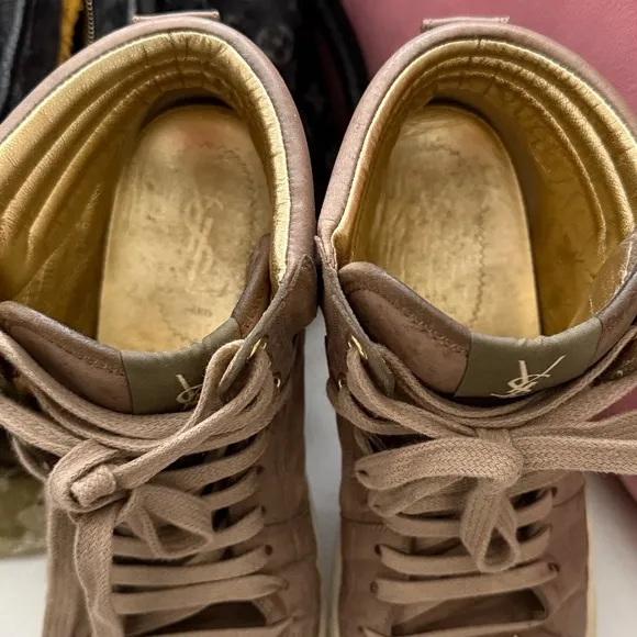 Yves Saint Laurent High-Top Sneakers size 10