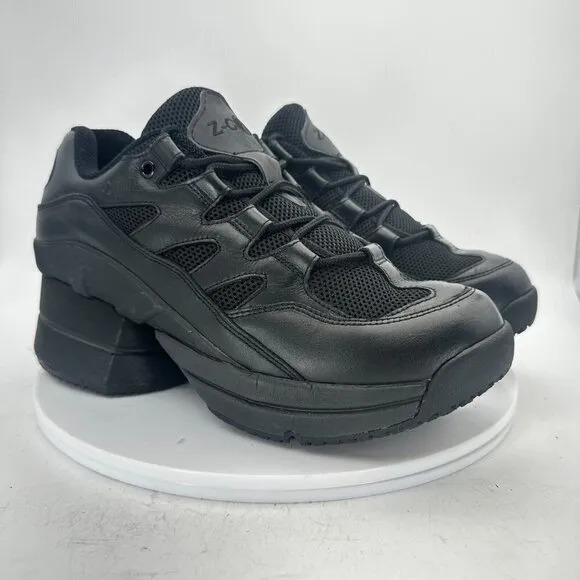 Z-Coil Freedom ENC Women Size 10 Black Leather Mesh Slip Resistant Hiking Shoes