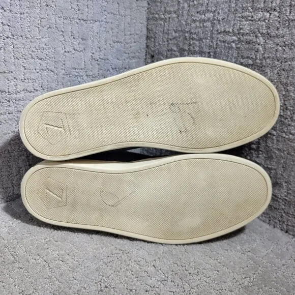Z Zegna The California Men's Size 12 US Navy Blue Suede High-Top Chukka Sneakers