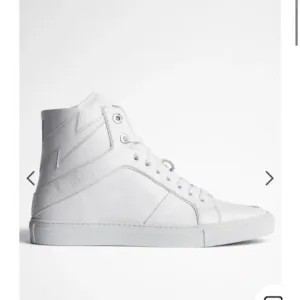 Zadig &amp; Voltaire High Flash white leather sneakers high-top 40 women