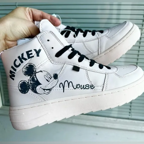 ZARA High top Disney sneakers