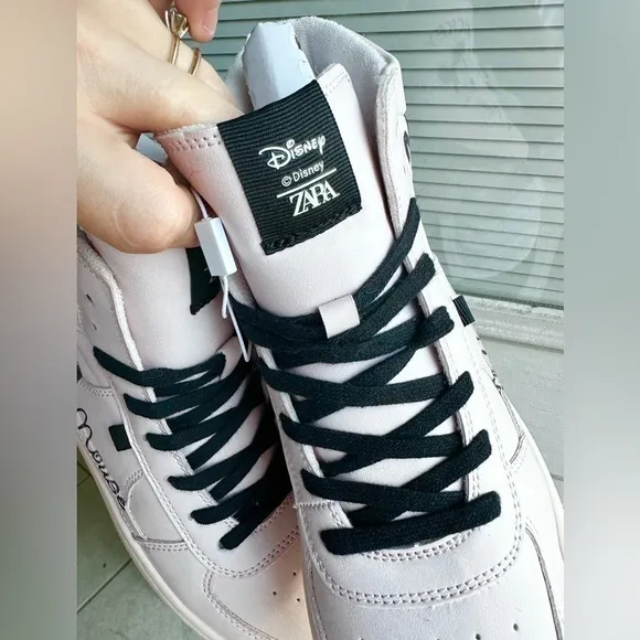 ZARA High top Disney sneakers