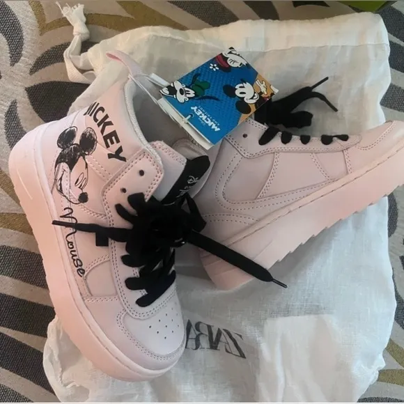 ZARA High top Disney sneakers