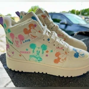 ZARA Mickey Mouse Disney High top sneakers 3210/330