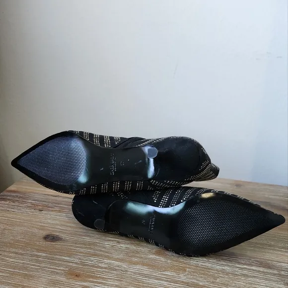 ZARA SHINY ANKLE BOOTS