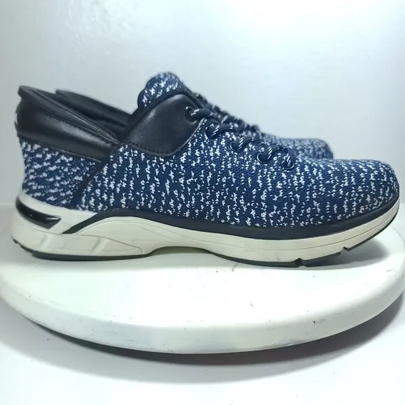 Zeba Hands Free Slip On Comfort Shoes Sneakers Mens Sz 9 Midnight Blue Excellent