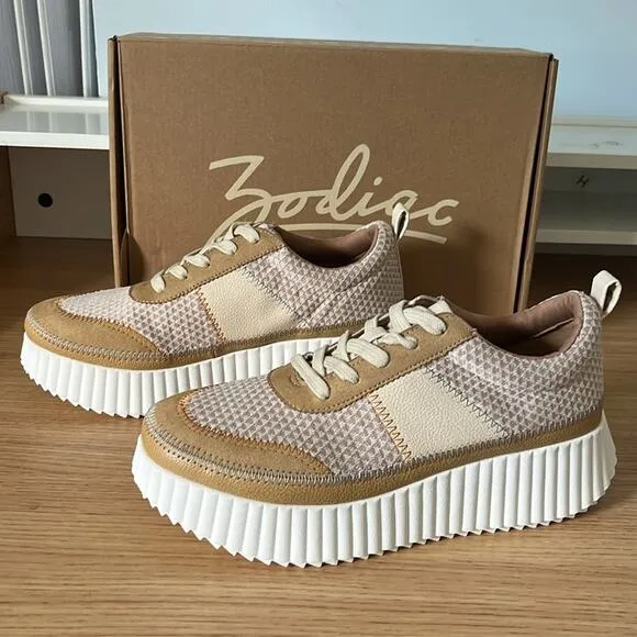 Zodiac Cooper  Lace Up Platform Sneakers Size 7