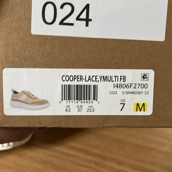 Zodiac Cooper  Lace Up Platform Sneakers Size 7