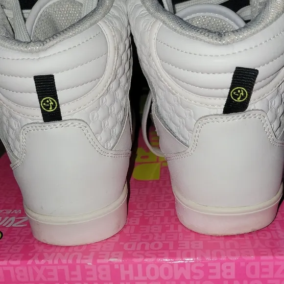 Zumba Women's White High-Top Sneakers